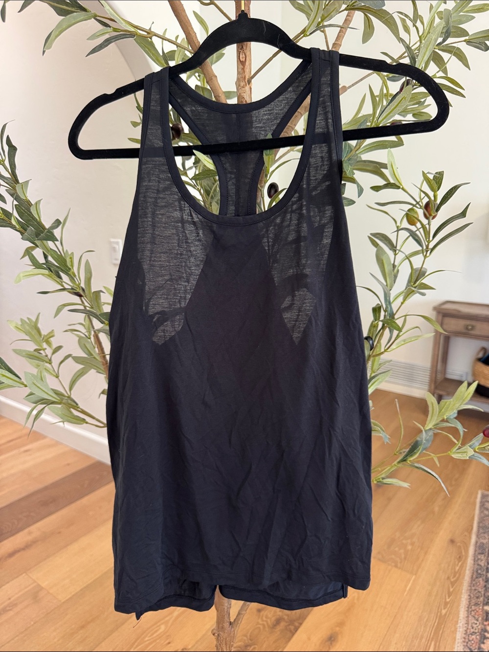 Nike Black Racerback Tank Top